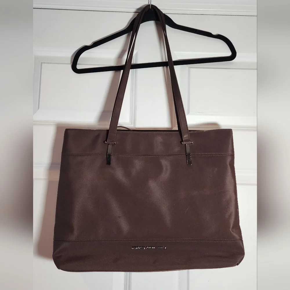 Jones New York Brown Tote Bag Minor Flaws